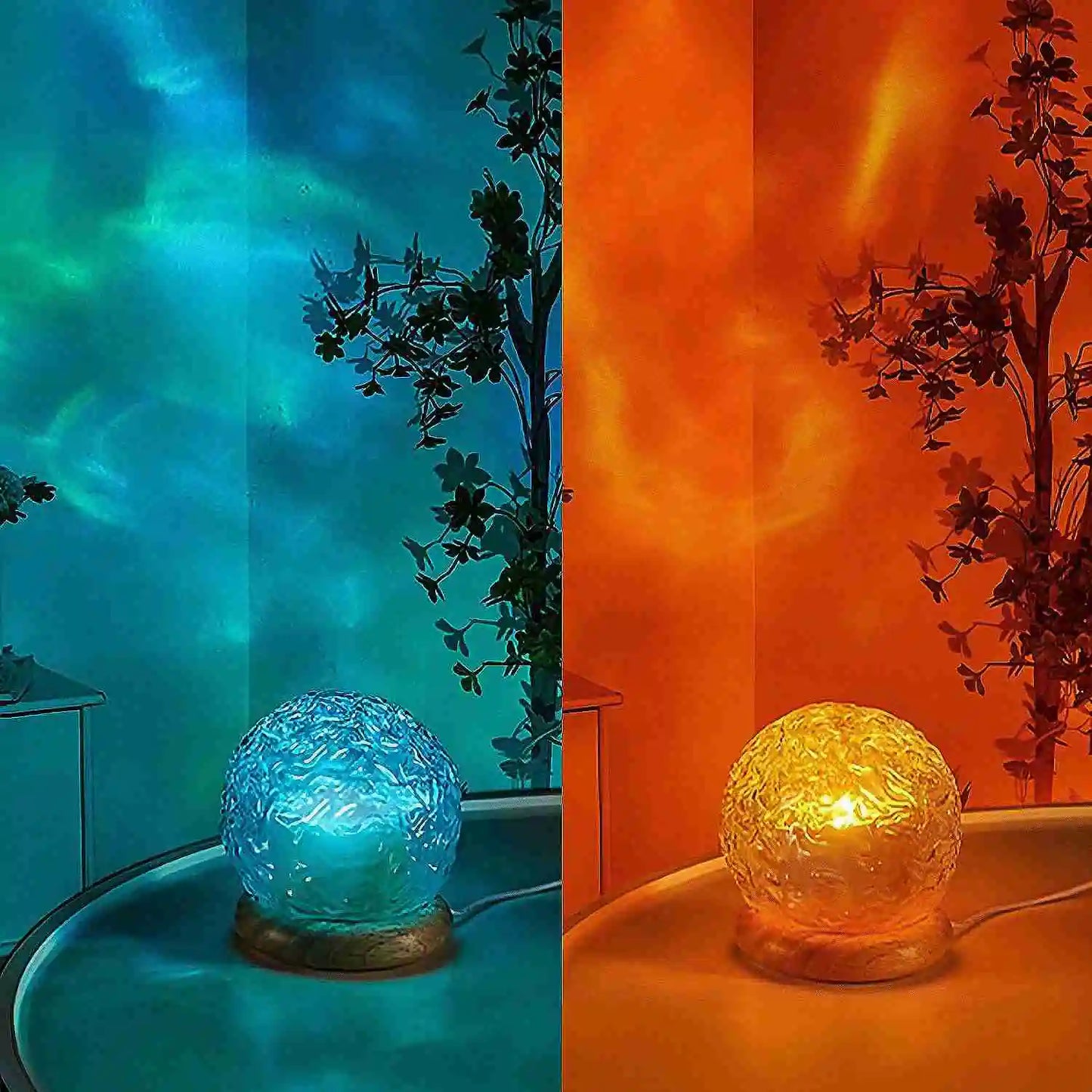 Water Ripple Projector Night Light