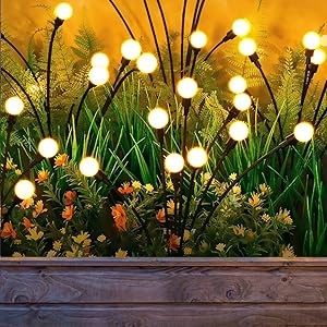 Solar Firefly Starburst Lights
