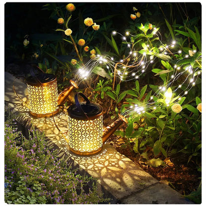 Solar Watering Can Light