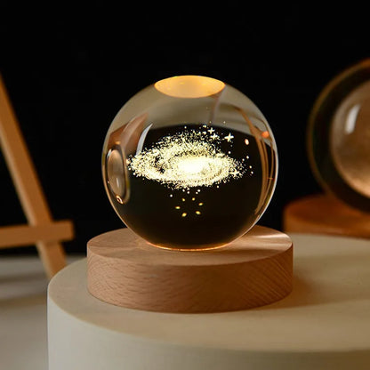 Galaxy Crystal Ball Night Light