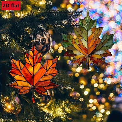 Acrylic Maple Leaf Light Catcher