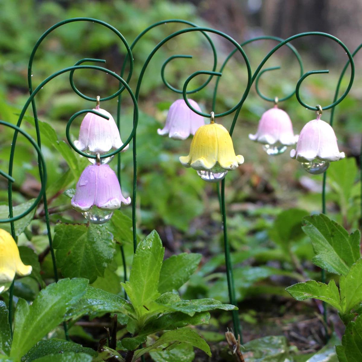 9pcs,Lily Of The Valley That Will Never Wither, Fairy Garden Accessories, Miniature Figurines, Micro Landscape For Fairy Garden,