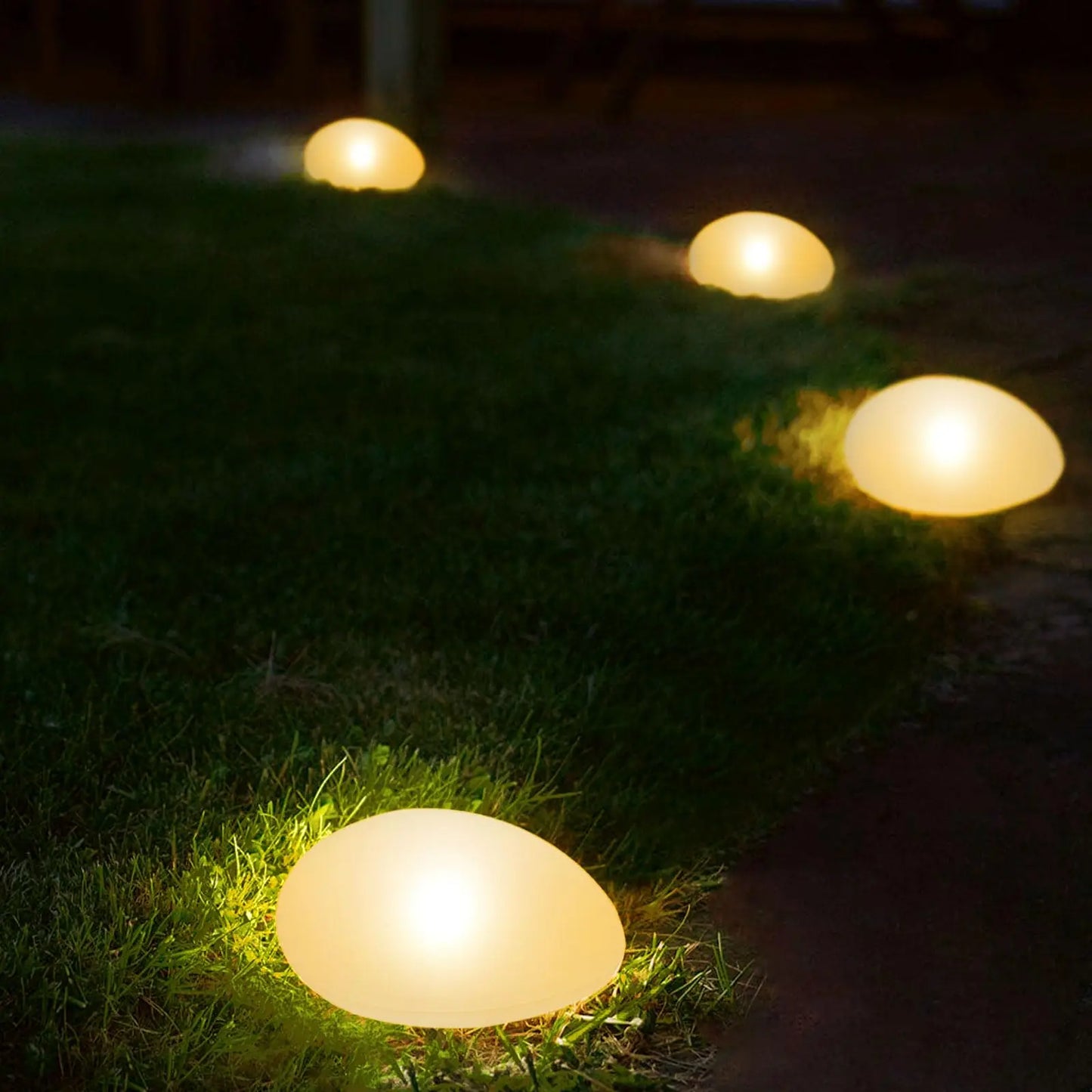 Solar Glow Garden Ball Light