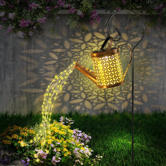 Solar Watering Can Light