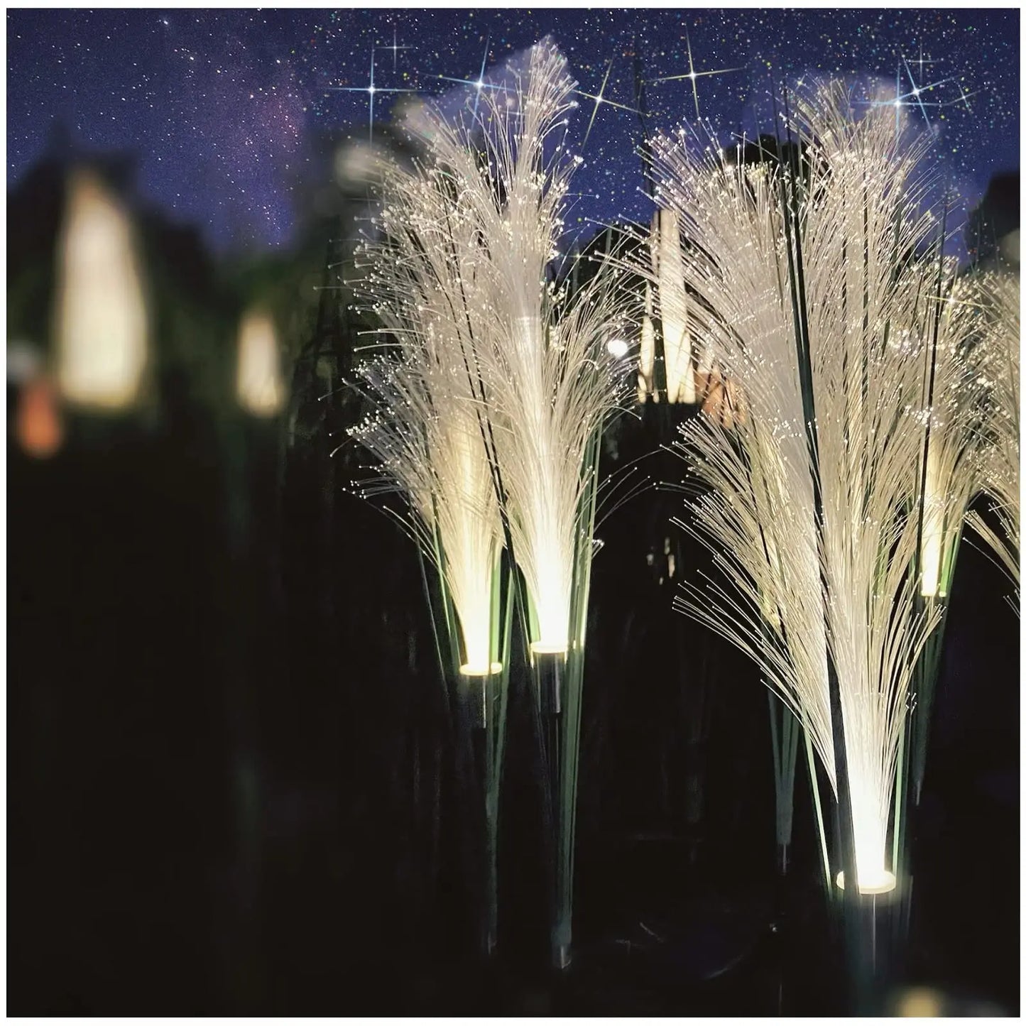 Solar Reed Garden Light