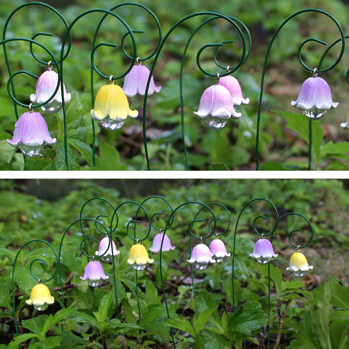 9pcs,Lily Of The Valley That Will Never Wither, Fairy Garden Accessories, Miniature Figurines, Micro Landscape For Fairy Garden,