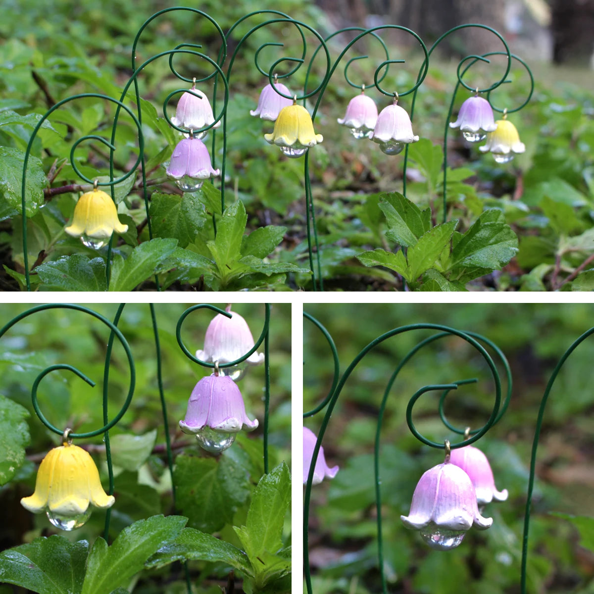 9pcs,Lily Of The Valley That Will Never Wither, Fairy Garden Accessories, Miniature Figurines, Micro Landscape For Fairy Garden,