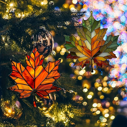 Acrylic Maple Leaf Light Catcher