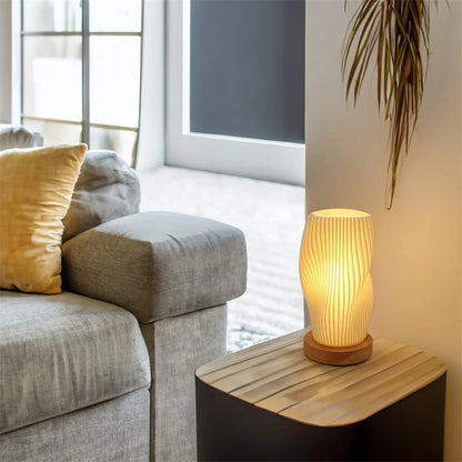 3D Printed Corn-Stalk Table Lamp