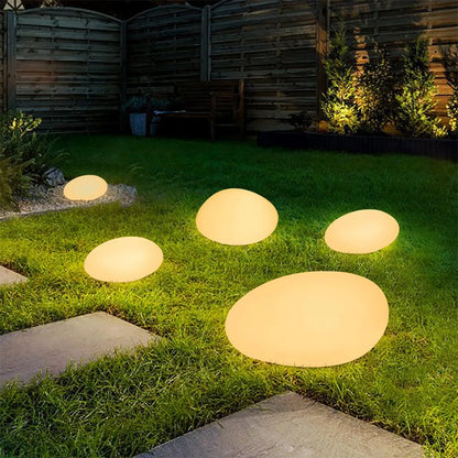 Solar Glow Garden Ball Light