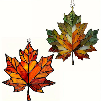Acrylic Maple Leaf Light Catcher