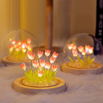 DIY Tulip Blossom LED Night Light