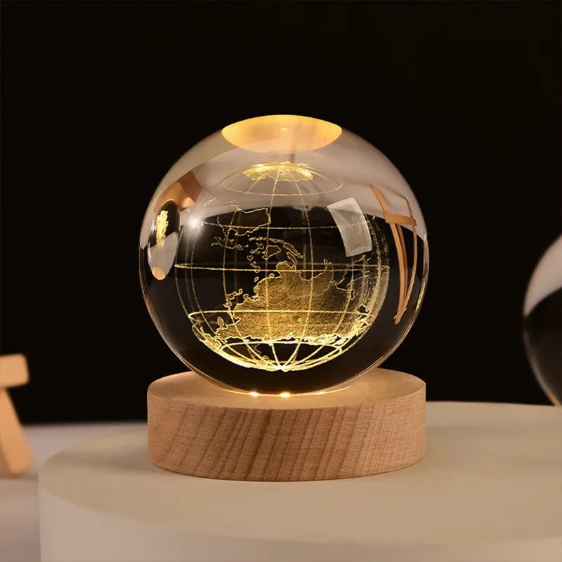Galaxy Crystal Ball Night Light