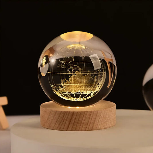 Galaxy Crystal Ball Night Light