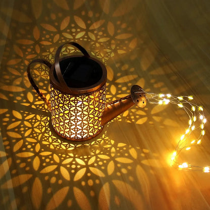 Solar Watering Can Light