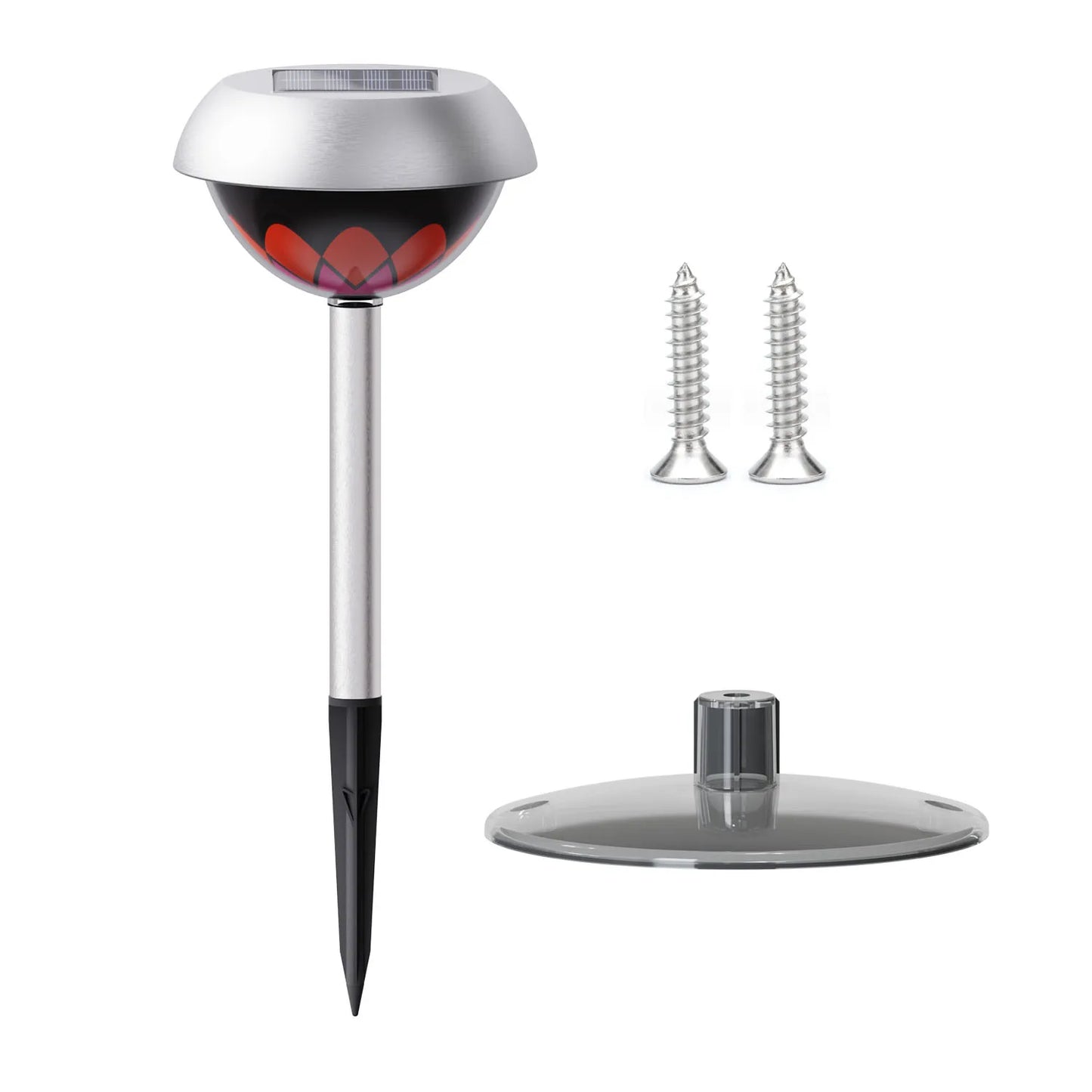 Solar Flower Projection Lawn Light